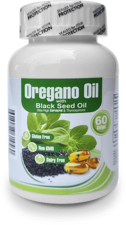 OREGANO OIL & BLACK SEED OIL, 600MG
